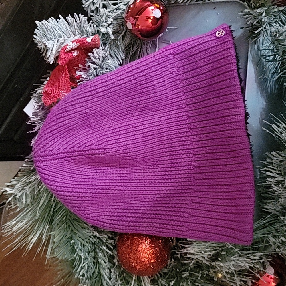 lululemon athletica Purple Knit Beanie